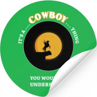 Discover cowboy Stickers