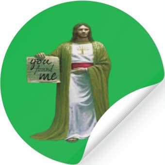 Discover Jesus Christian Stickers