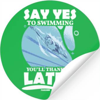 Discover To swim Stickers