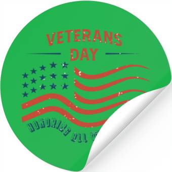 Discover Veterans Day Stickers