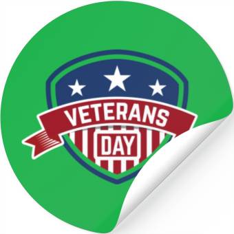 Discover Veterans Day Stickers