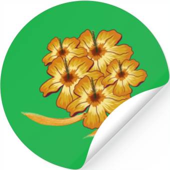 Discover Autumn Flower Stickers