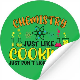 Discover Chemistry Cooking Stickers