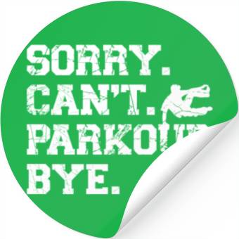 Discover Parkour Free Running Traceur Stickers