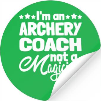 Discover Archery Archery Coach Stickers