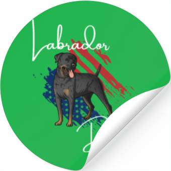 Discover Labrador dad Stickers