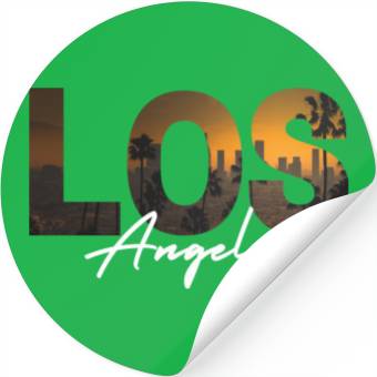 Discover Los Angeles Stickers