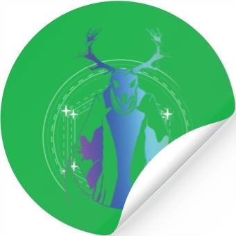 Discover Wendigo Folk Creature Forest Devil Cryptid Stickers