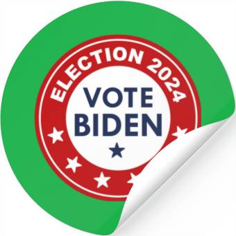Discover Vote Biden Election 2024 Stickers