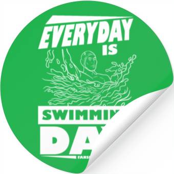 Discover To swim Stickers