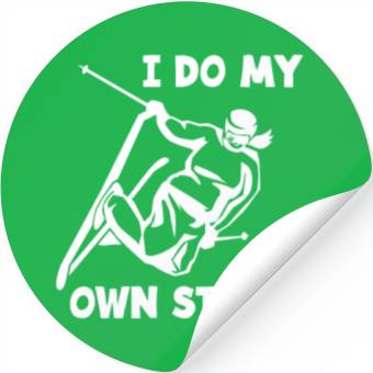 Discover Skiing Ski Stickers