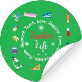 Discover Teacher life Stickers