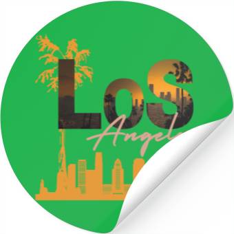 Discover Los Angeles Stickers