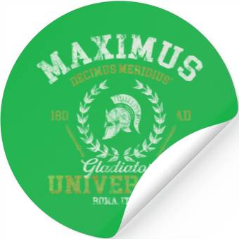 Discover Maximus University Stickers