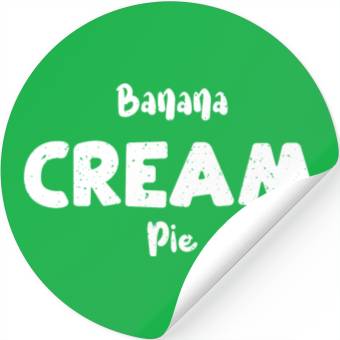 Discover Banana Cream Pie - Math Stickers