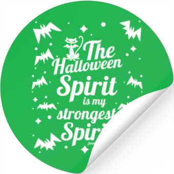 Discover Bat monster pattern Halloween gift Stickers