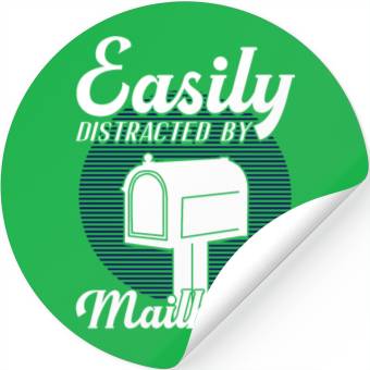 Discover Postman Mail Carrier Post Office Postal Worker Stickers