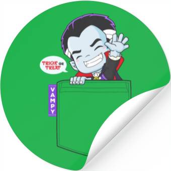 Discover Pocket Chibi Vampire Stickers