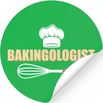 Discover Bakingologist Cookie Pastry Baking Cake Stickers