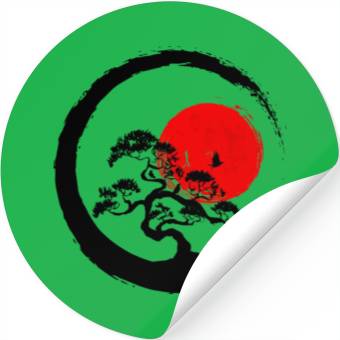 Discover JAPANESE BONSAI TREE Stickers