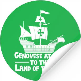 Discover Columbus Day 1492 Stickers
