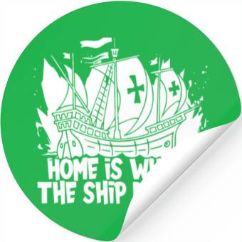 Discover Columbus Day 1492 Stickers