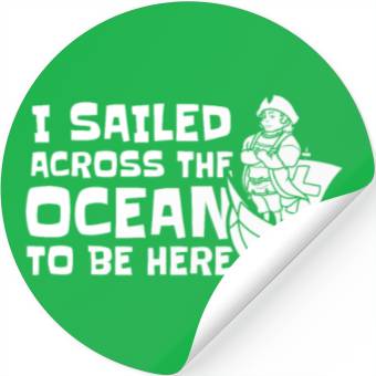 Discover Columbus Day 1492 Stickers