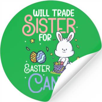 Discover Will Trade Sister For Easter Candy Stickers