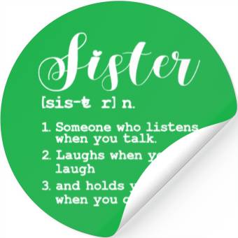 Discover Sister Definition Stickers