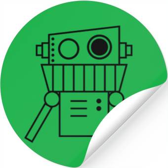 Discover Robot Stickers