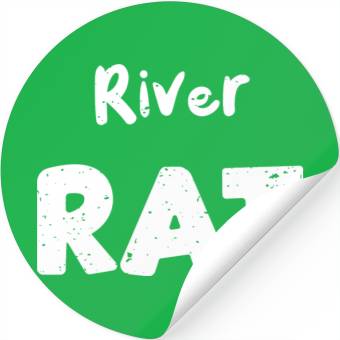Discover River Rat - Poker Stickers