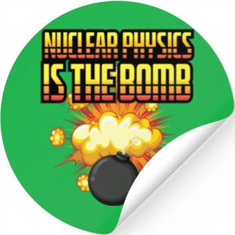 Discover Nuclear Physics Scientist or Instructor Gift Stickers