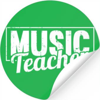 Discover Music Teacher Stickers