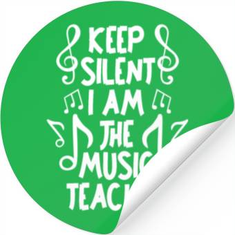 Discover Music Teacher Clef Stickers