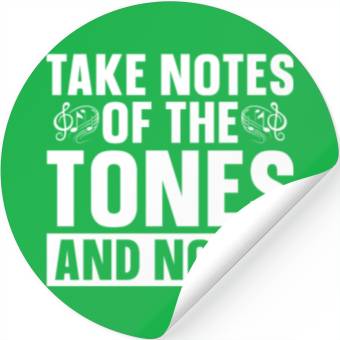 Discover Music Teacher Notes Stickers