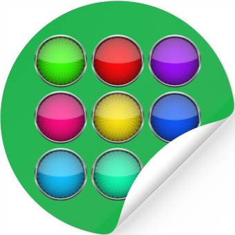 Discover Lights on Stickers