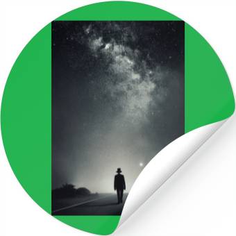 Discover The lonely man Stickers