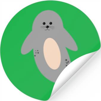 Discover Cute seal Stickers
