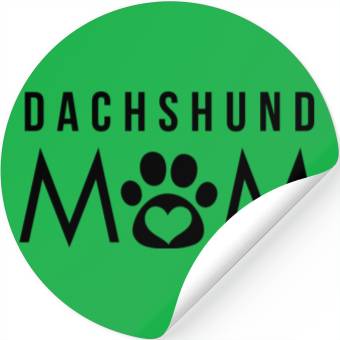 Discover Dachshund Mom Stickers