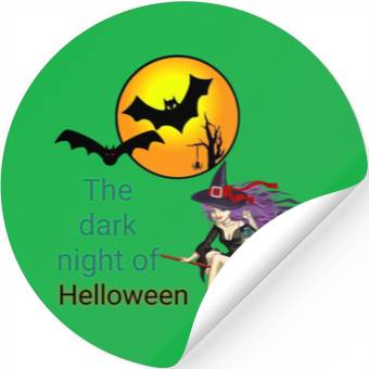 Discover Halloween night Stickers