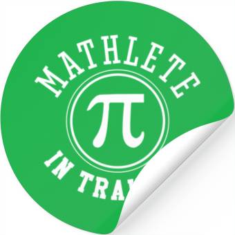 Discover Mathlete In Training Stickers