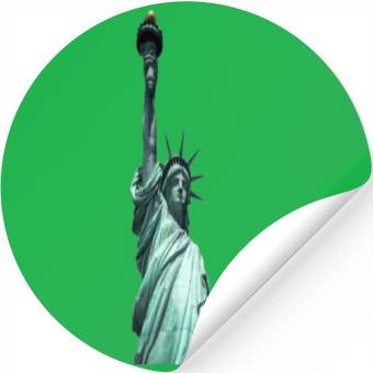 Discover statue of liberty Stickers