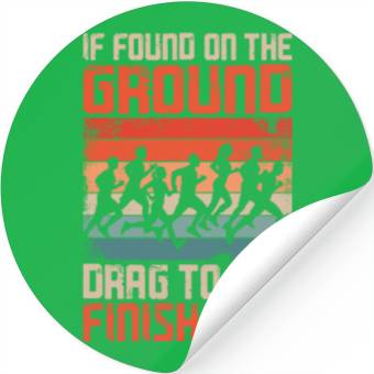 Discover Running Runner Half Marathon Stickers