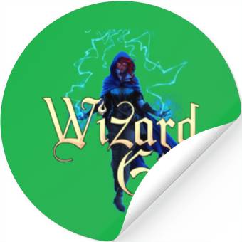 Discover Wizard Girl Stickers