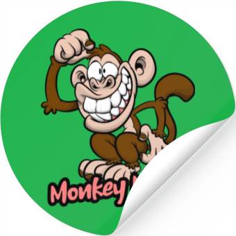 Discover Monkey Mood Stickers