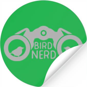 Discover Bird Nerd Stickers