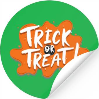 Discover Trick or treat Stickers