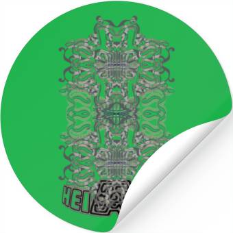 Discover Abstract No. 59 (designed by HeiArts) Stickers