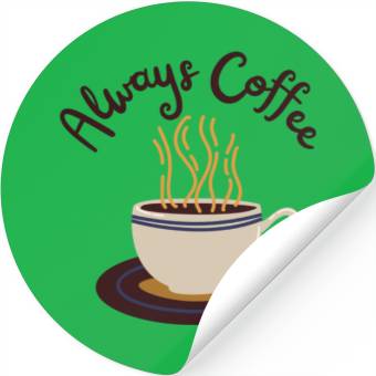 Discover Always Coffee Stickers