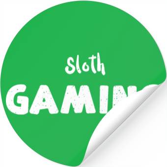 Discover Sloth Gaming - Sloth Stickers